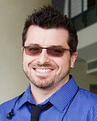 Jodon Bellofatto, winner of the 2015 Staff Excellence Award - Creativity
