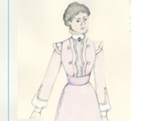 The UC Merced Library is digitizing thousands of costume design illustrations by faculty member Dunya Ramicova.