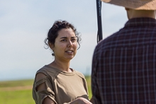 Graduate student Sabah Ul-Hasan is working on a documentary series that unites art and science.